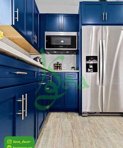 آشپزخانه خود را با آبی کلاسیک تازه کنید